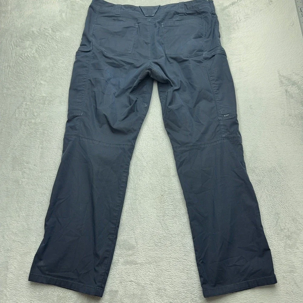 5.11 Tactical Cargo Pants Mens 40x31 Navy Blue Apex Straight Leg Multi Pocket